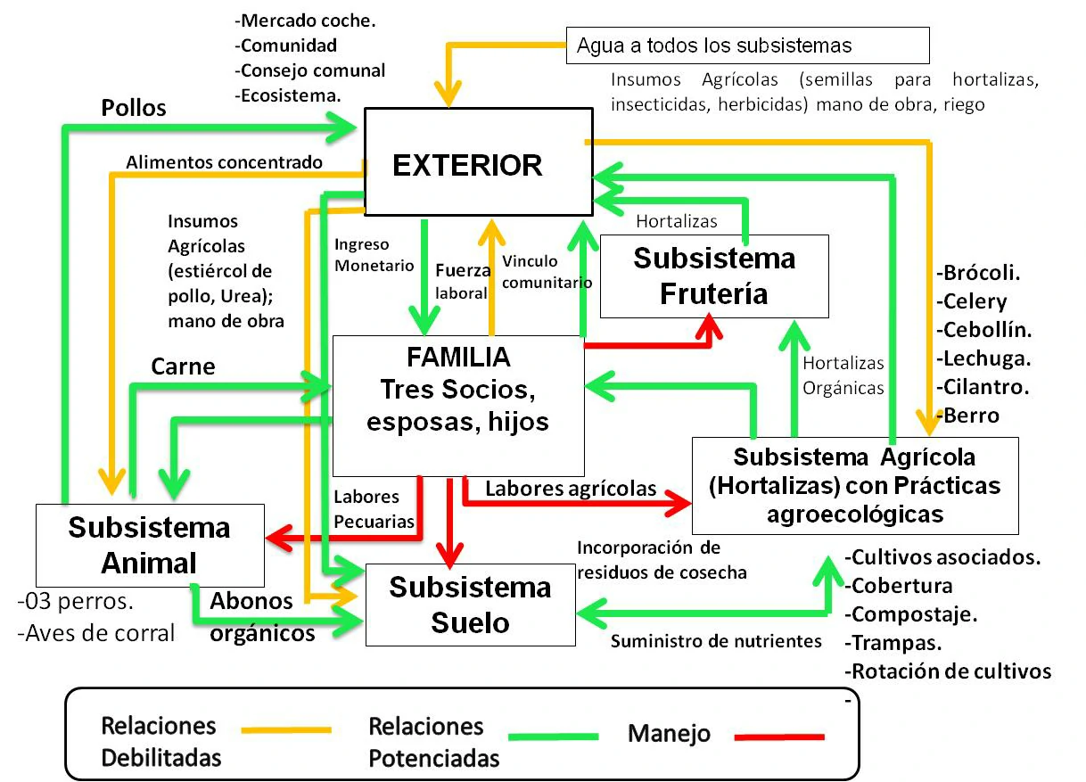 Diagrama de flujo del modelo sistémico propuesto
